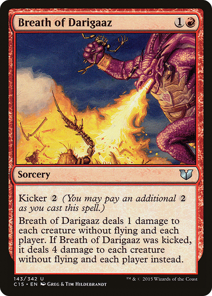 Breath of Darigaaz (143) - Commander 2015