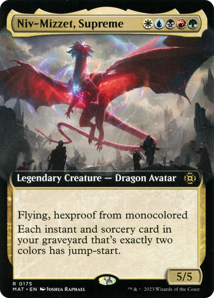 Niv-Mizzet, Supreme (Extended Art) (175) - March of the Machine: The Aftermath