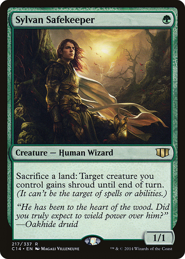Sylvan Safekeeper (217) - Commander 2014