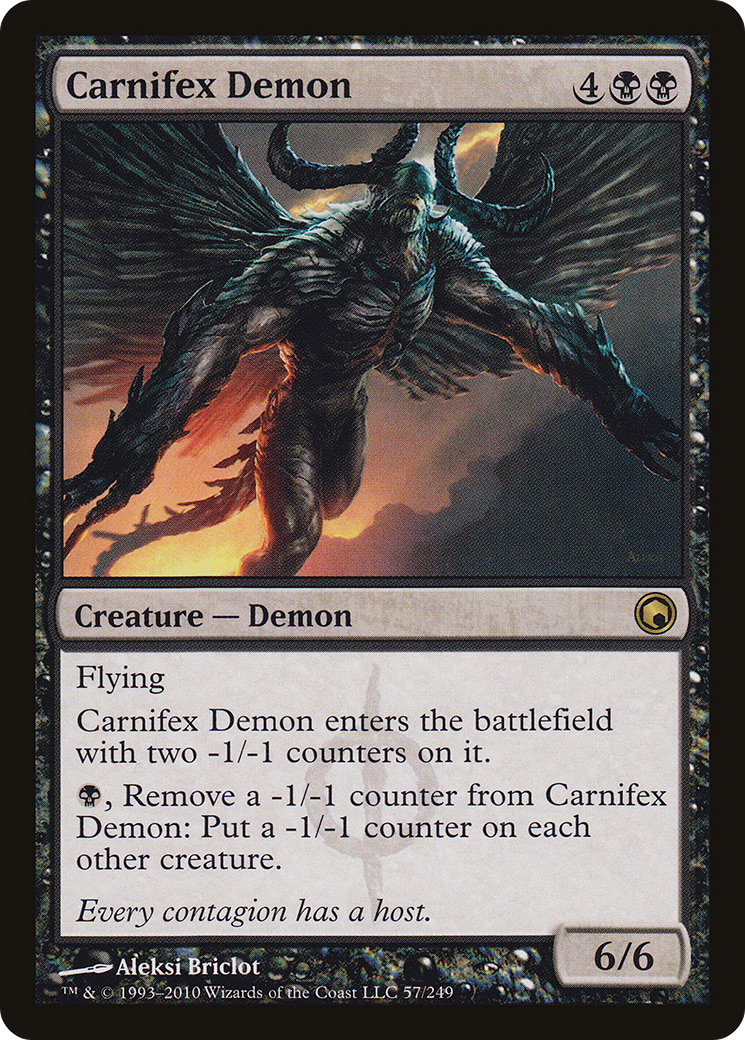 Carnifex Demon (057) - Scars of Mirrodin