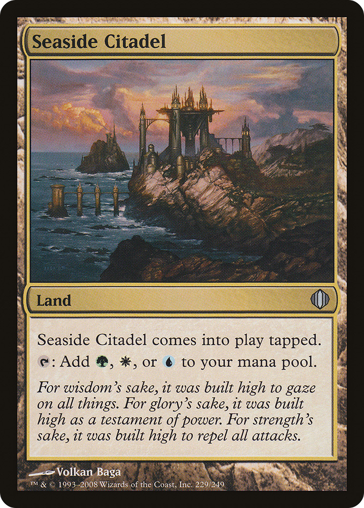 Seaside Citadel (229) Foil - Shards of Alara