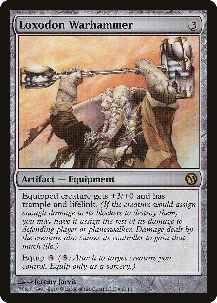 Loxodon Warhammer (094) - Duels of the Planeswalkers