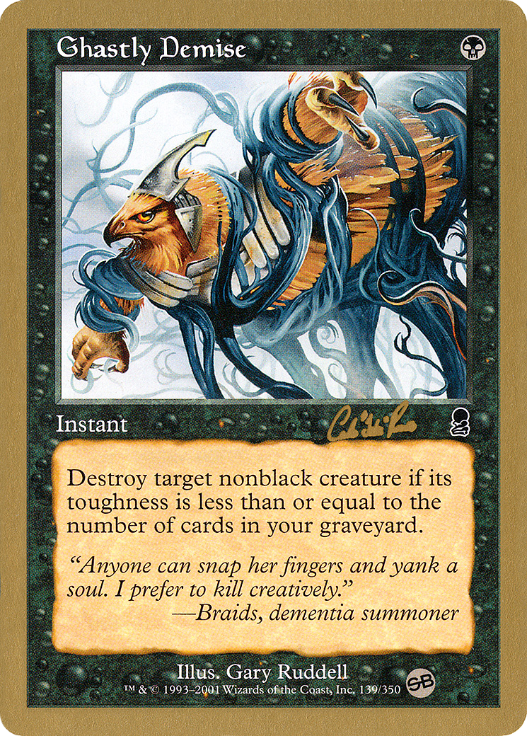 Ghastly Demise (Retro) (cr139sb) - World Championship Decks 2002