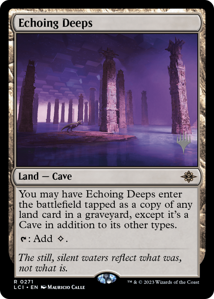 Echoing Deeps (271) Foil - The Lost Caverns of Ixalan Promos