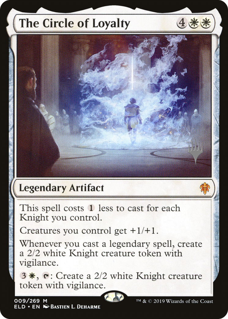 The Circle of Loyalty (009) Foil - Throne of Eldraine Promos