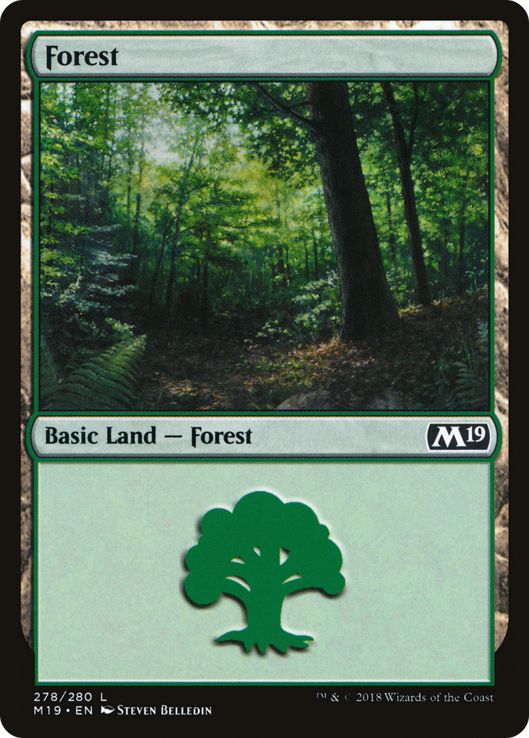 Forest (278) - Core Set 2019
