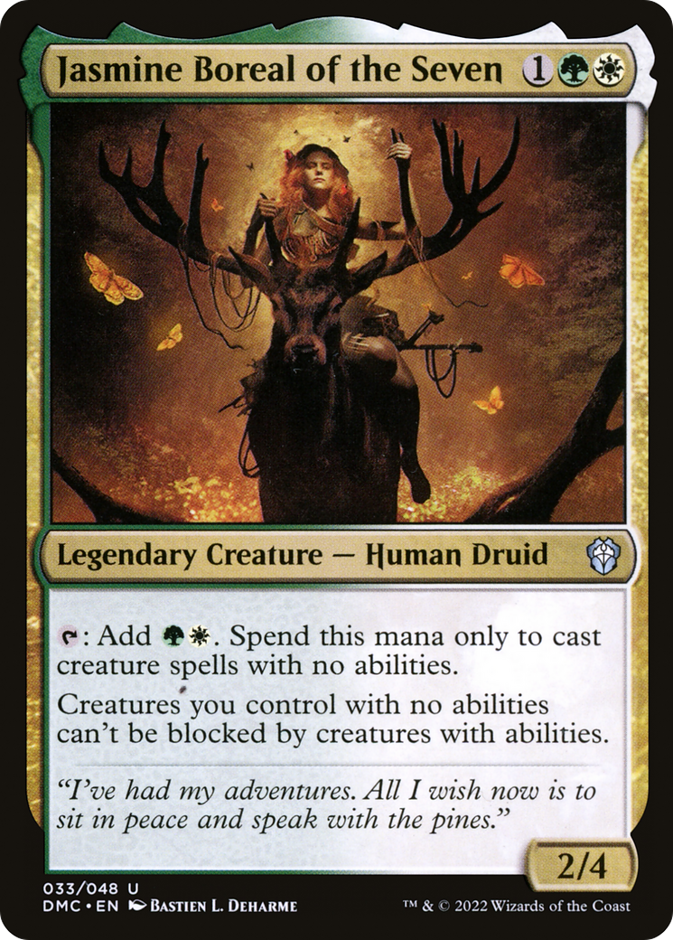 Jasmine Boreal of the Seven (033) Foil - Dominaria United Commander