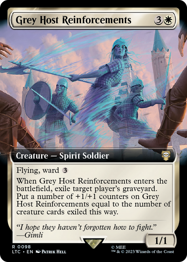 Grey Host Reinforcements (Extended Art) (098) - Tales of Middle-earth Commander