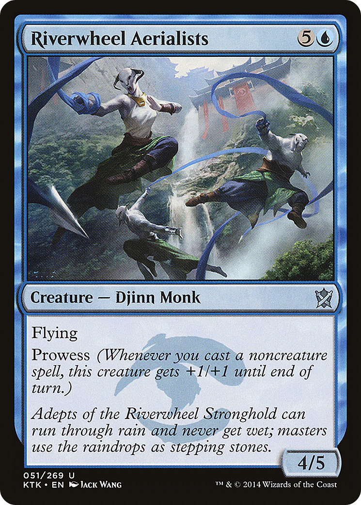 Riverwheel Aerialists (051) Foil - Khans of Tarkir