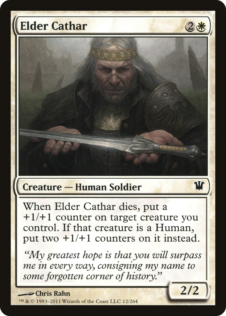 Elder Cathar (012) Foil - Innistrad