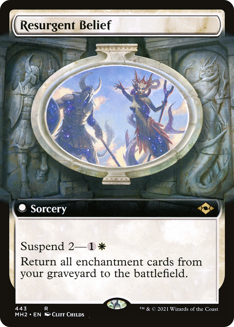 Resurgent Belief (Extended Art) (443) Foil - Modern Horizons 2