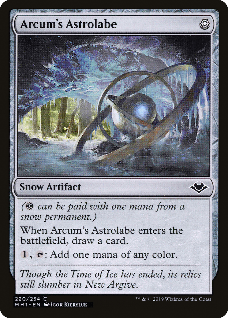 Arcum's Astrolabe (220) Foil - Modern Horizons