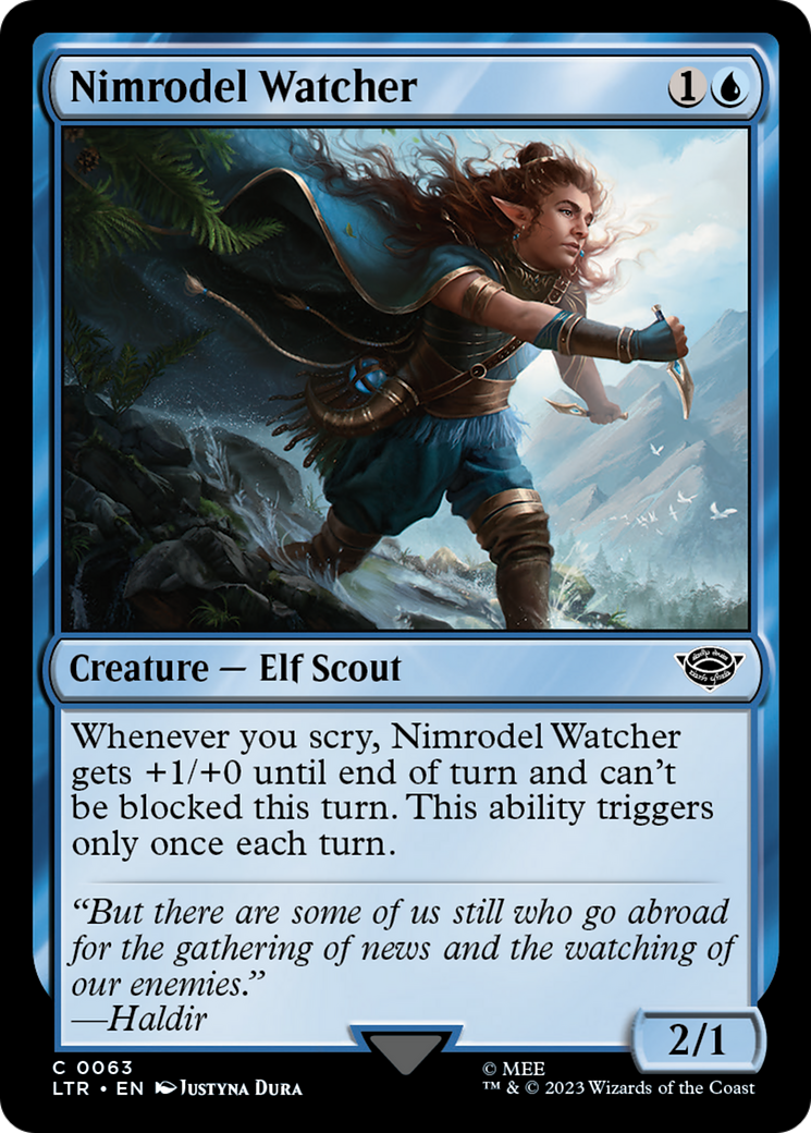 Nimrodel Watcher (063) Foil - The Lord of the Rings: Tales of Middle-earth