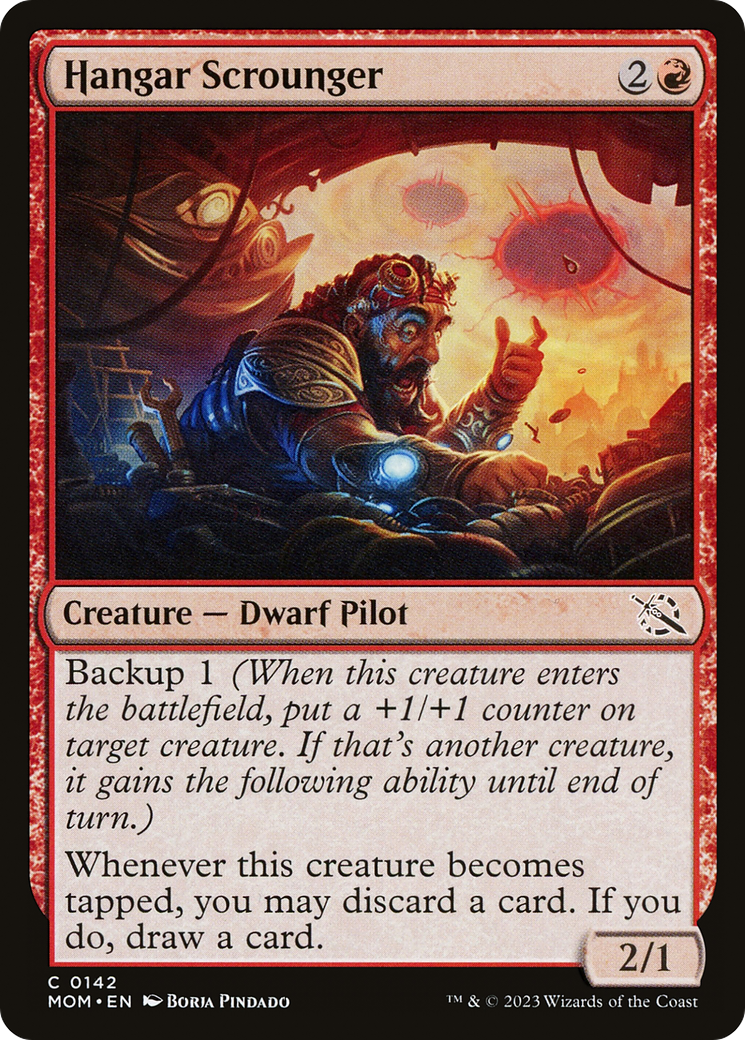 Hangar Scrounger (142) Foil - March of the Machine