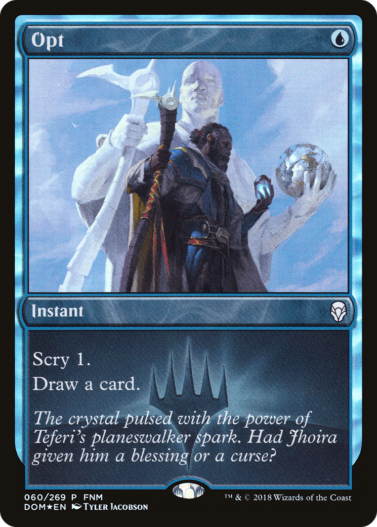 Opt (060) Foil - Dominaria Promos