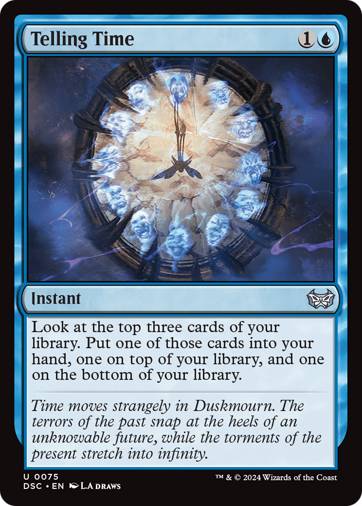 Telling Time (075) - Duskmourn: House of Horror Commander