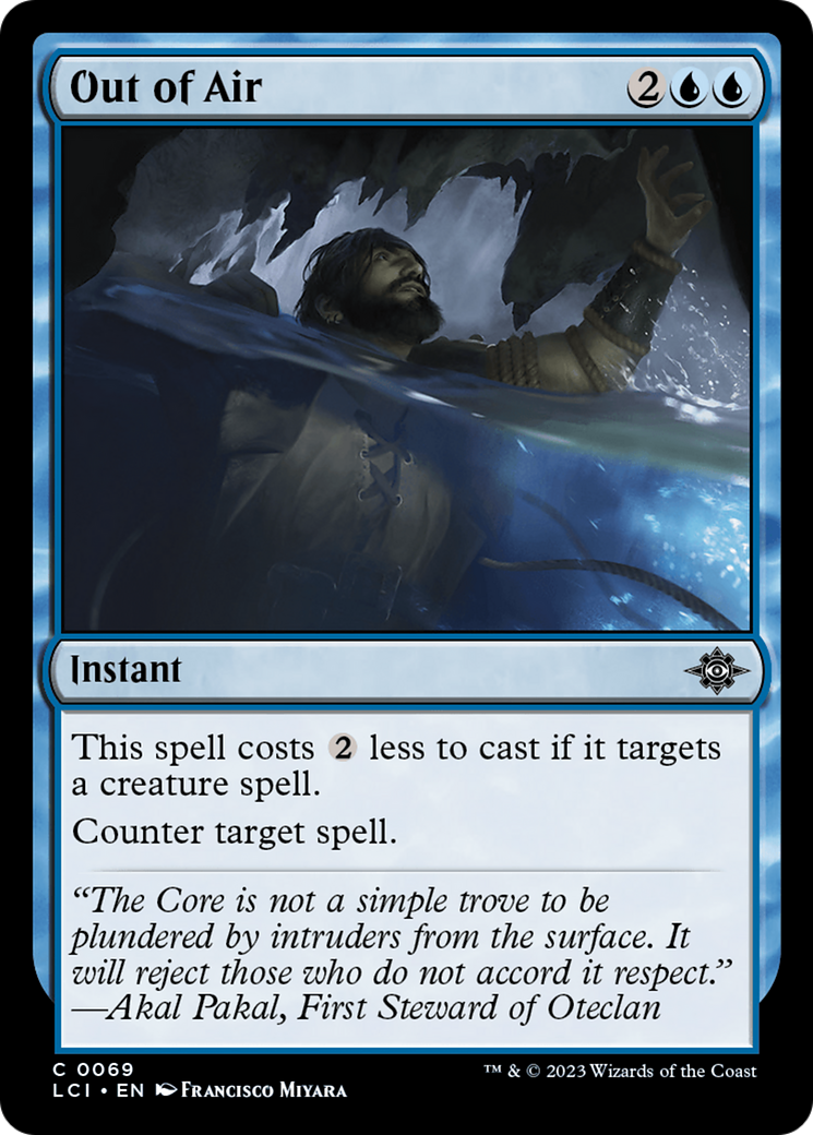 Out of Air (069) Foil - The Lost Caverns of Ixalan