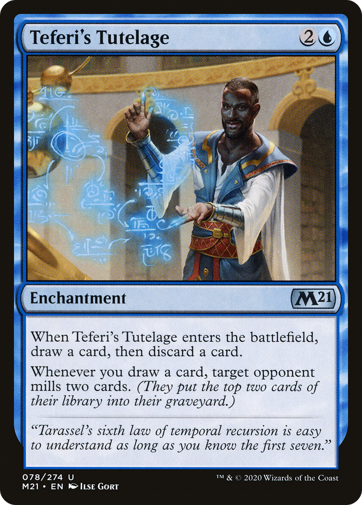 Teferi's Tutelage (078) Foil - Core Set 2021
