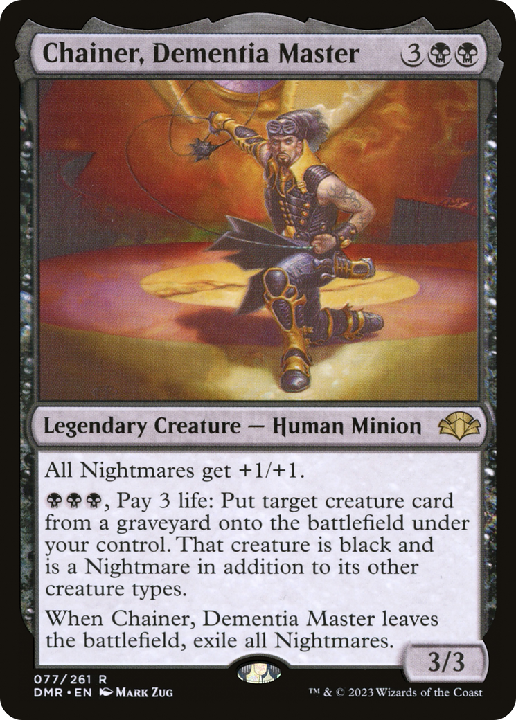 Chainer, Dementia Master (077) - Dominaria Remastered