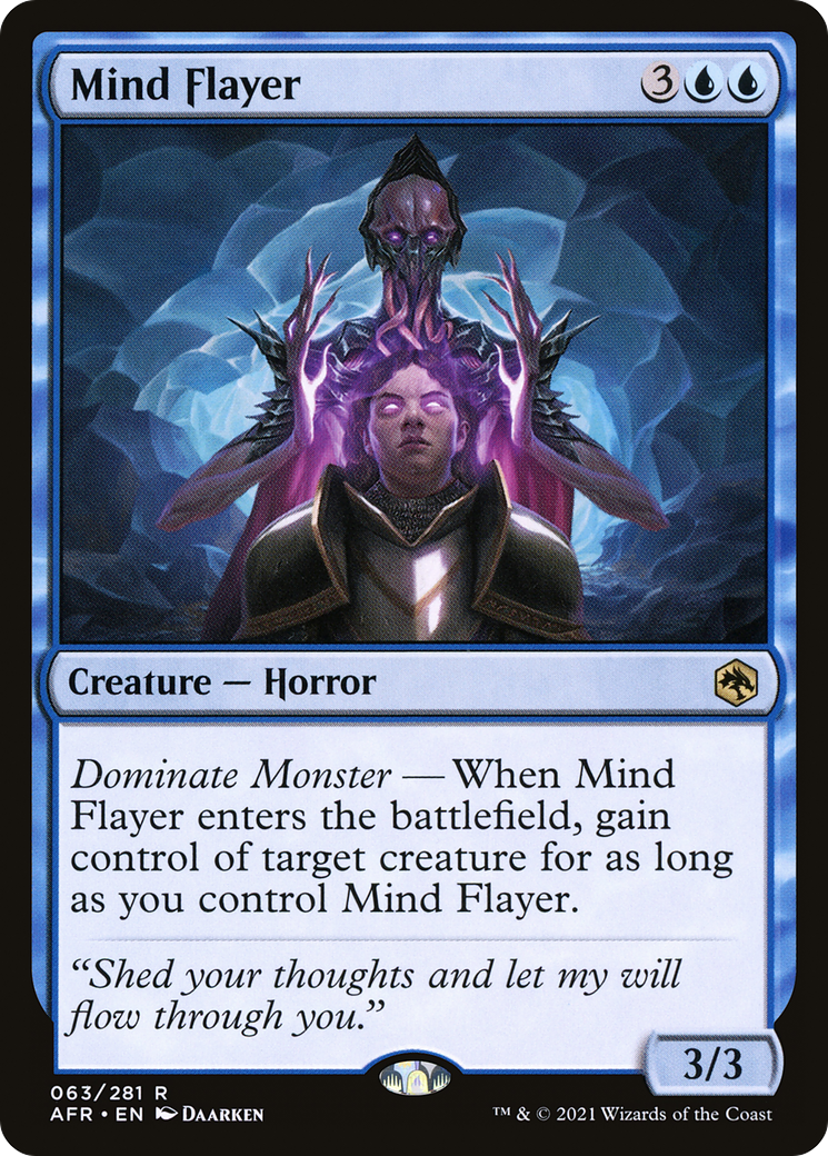 Mind Flayer (063) Foil - Adventures in the Forgotten Realms