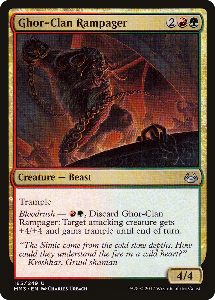 Ghor-Clan Rampager (165) - Modern Masters 2017