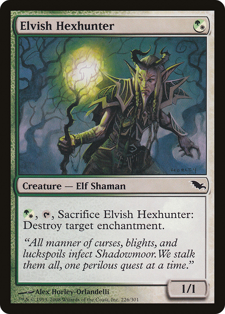 Elvish Hexhunter (226) - Shadowmoor