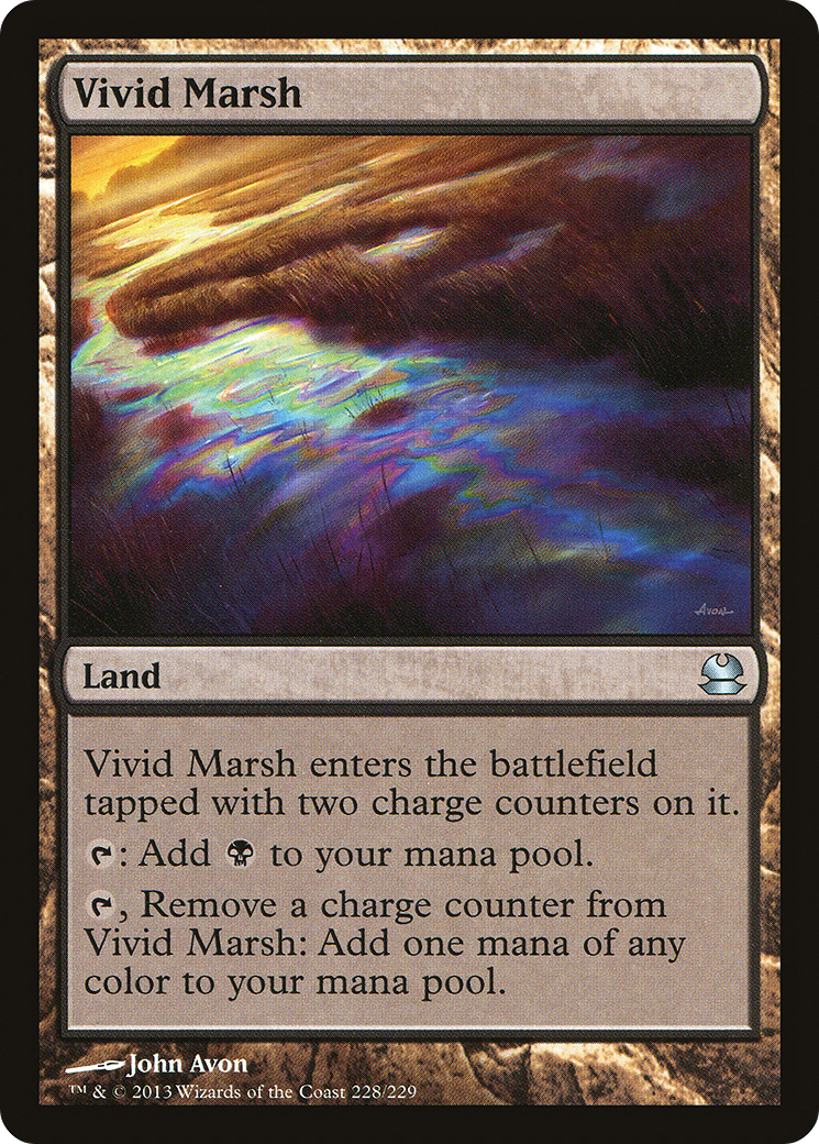 Vivid Marsh (228) Foil - Modern Masters