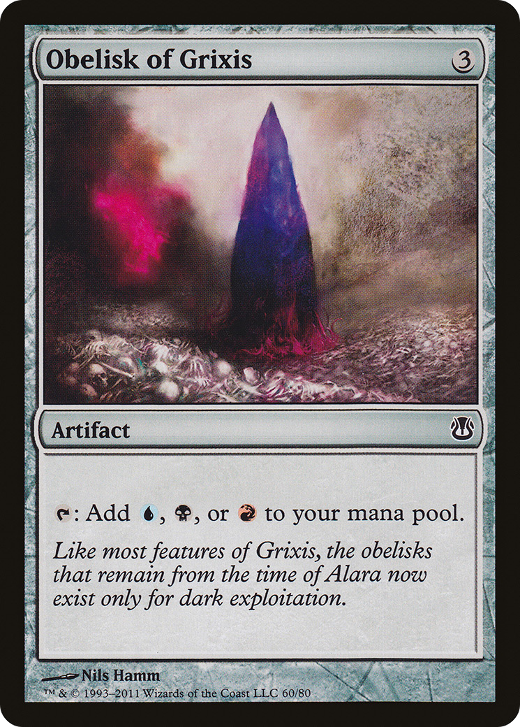 Obelisk of Grixis (060) - Duel Decks: Ajani vs. Nicol Bolas