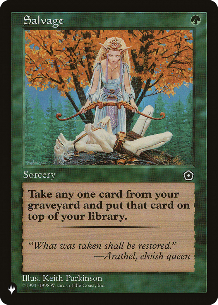 Salvage (Retro) (P02-145) - The List