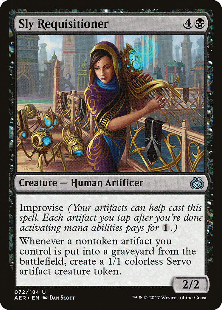 Sly Requisitioner (072) - Aether Revolt