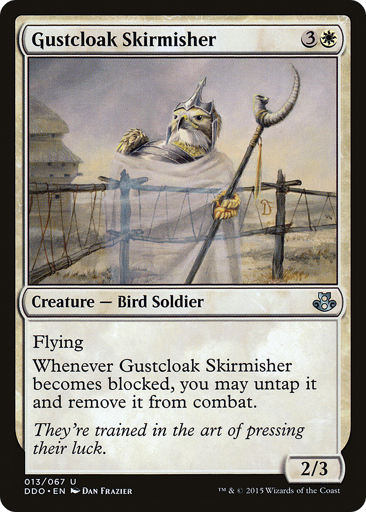 Gustcloak Skirmisher (013) - Duel Decks: Elspeth vs. Kiora