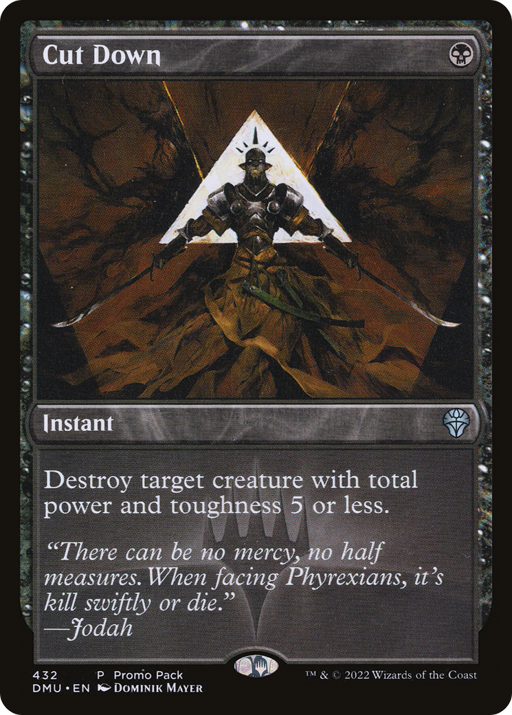 Cut Down (432) Foil - Dominaria United