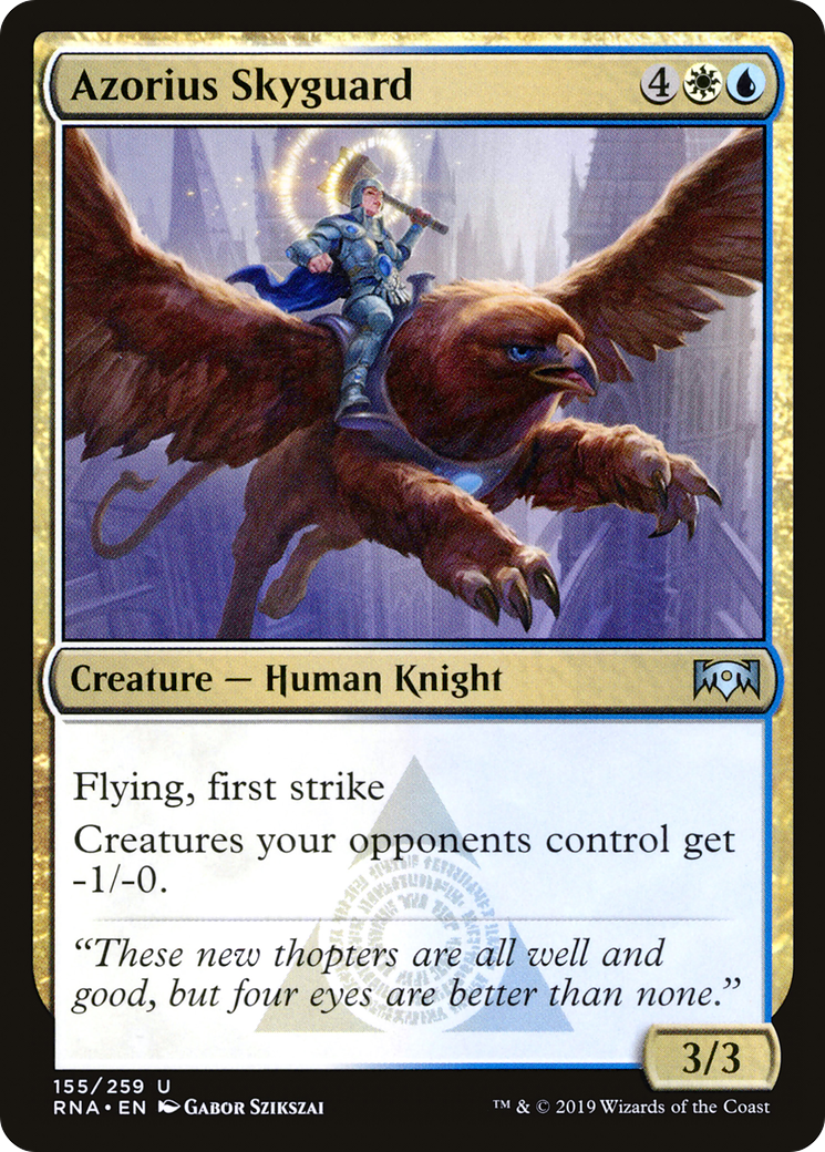 Azorius Skyguard (155) Foil - Ravnica Allegiance