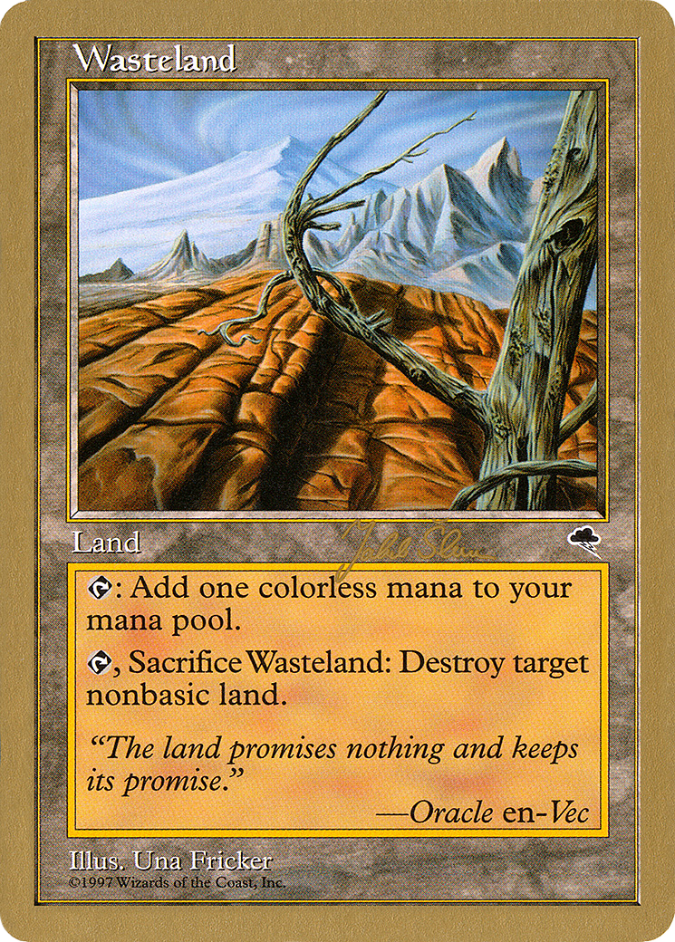 Wasteland - 1999 Jakub Slemr (TMP) (Retro) - World Championship Decks 1999