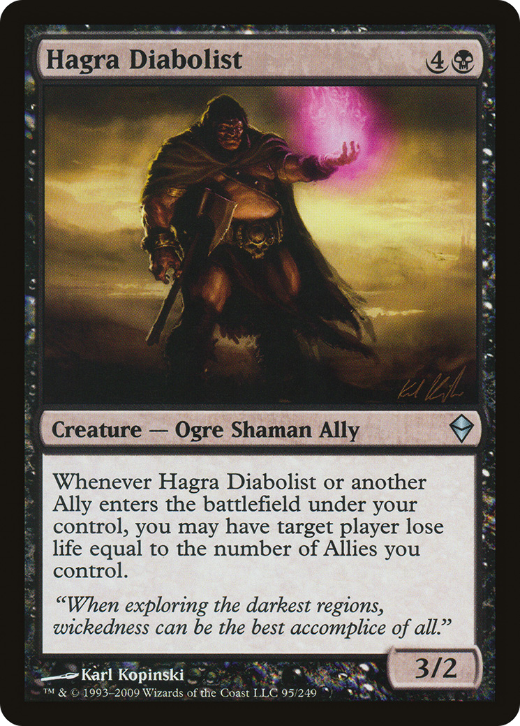 Hagra Diabolist (095) Foil - Zendikar