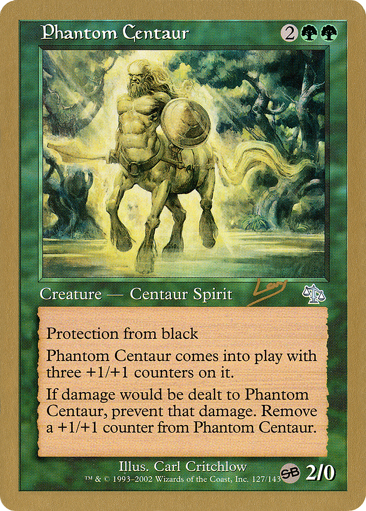 Phantom Centaur - 2002 Raphael Levy (JUD) (SB) (Retro) - World Championship Decks 2002