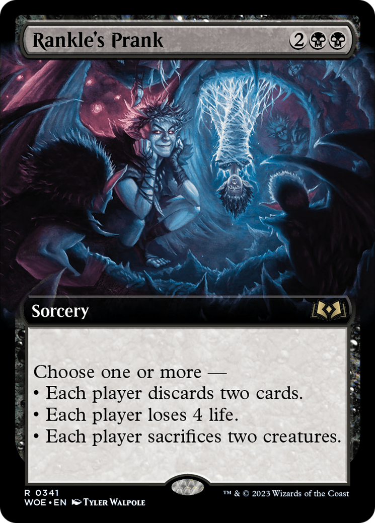 Rankle's Prank (Extended Art) (341) Foil - Wilds of Eldraine