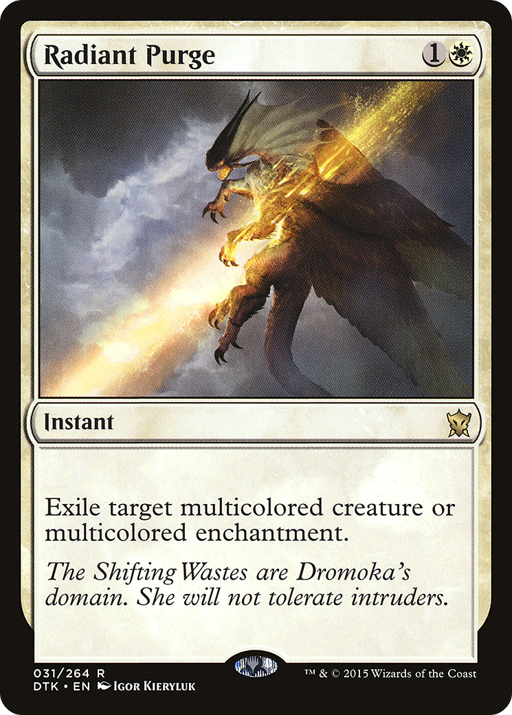 Radiant Purge (031) Foil - Dragons of Tarkir