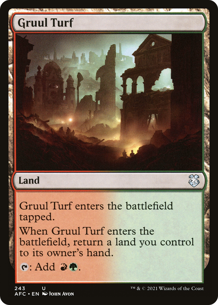 Gruul Turf (243) - Forgotten Realms Commander
