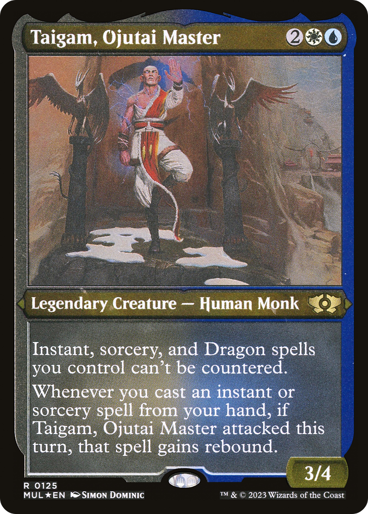 Taigam, Ojutai Master (125) Etched - Multiverse Legends