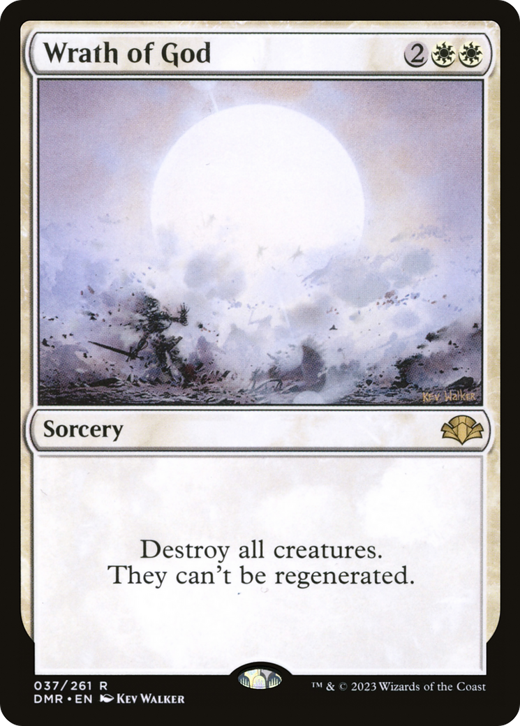 Wrath of God (037) Foil - Dominaria Remastered