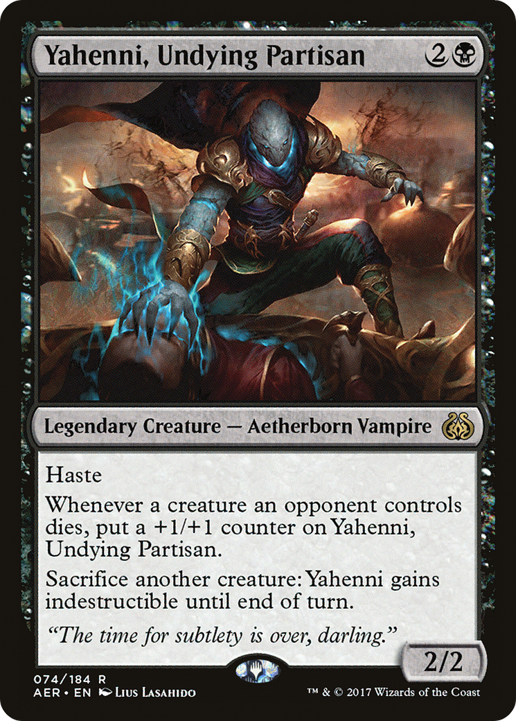 Yahenni, Undying Partisan (074) - Aether Revolt