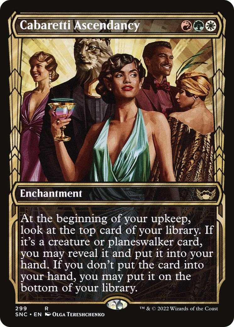 Cabaretti Ascendancy (Showcase) (299) Foil - Streets of New Capenna