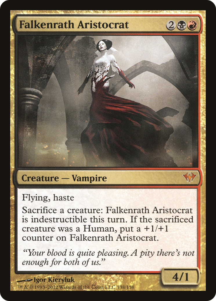 Falkenrath Aristocrat (138) - Dark Ascension