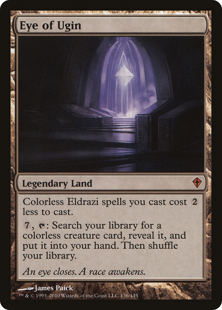 Eye of Ugin (136) Foil - Worldwake