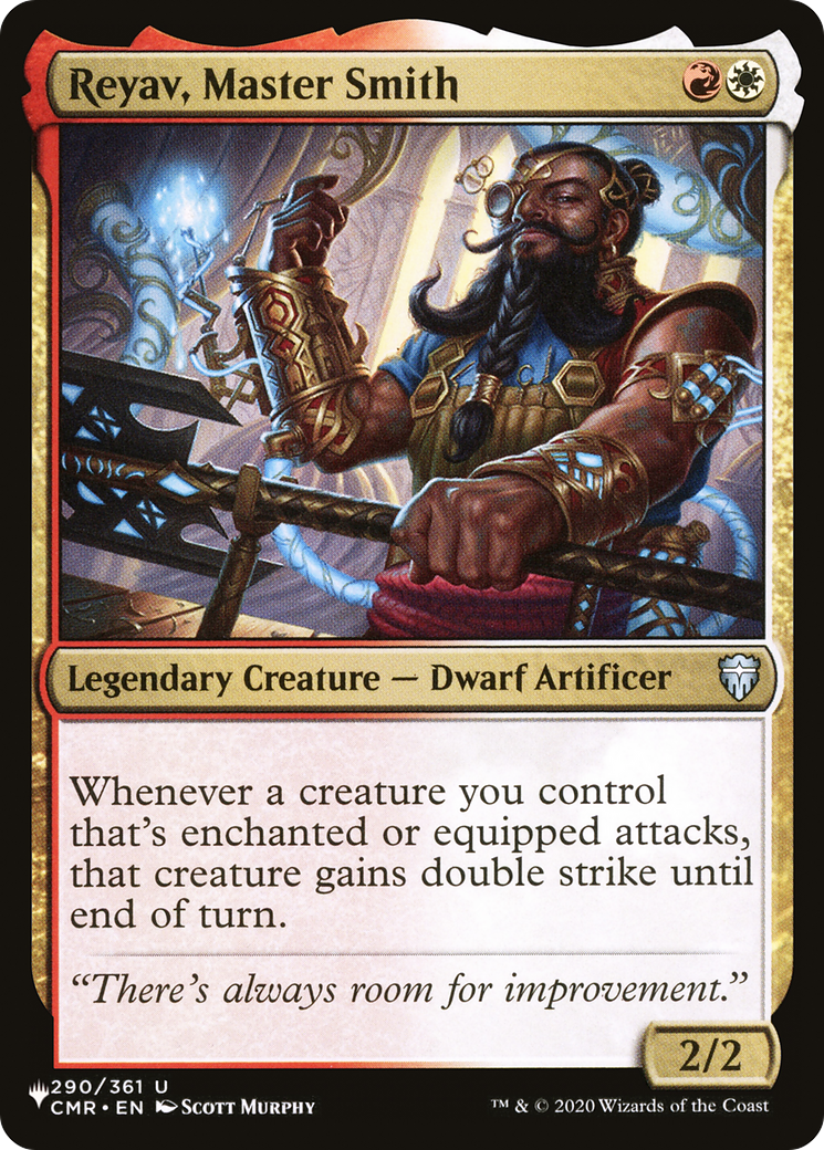 Reyav, Master Smith (CMR-290) - The List