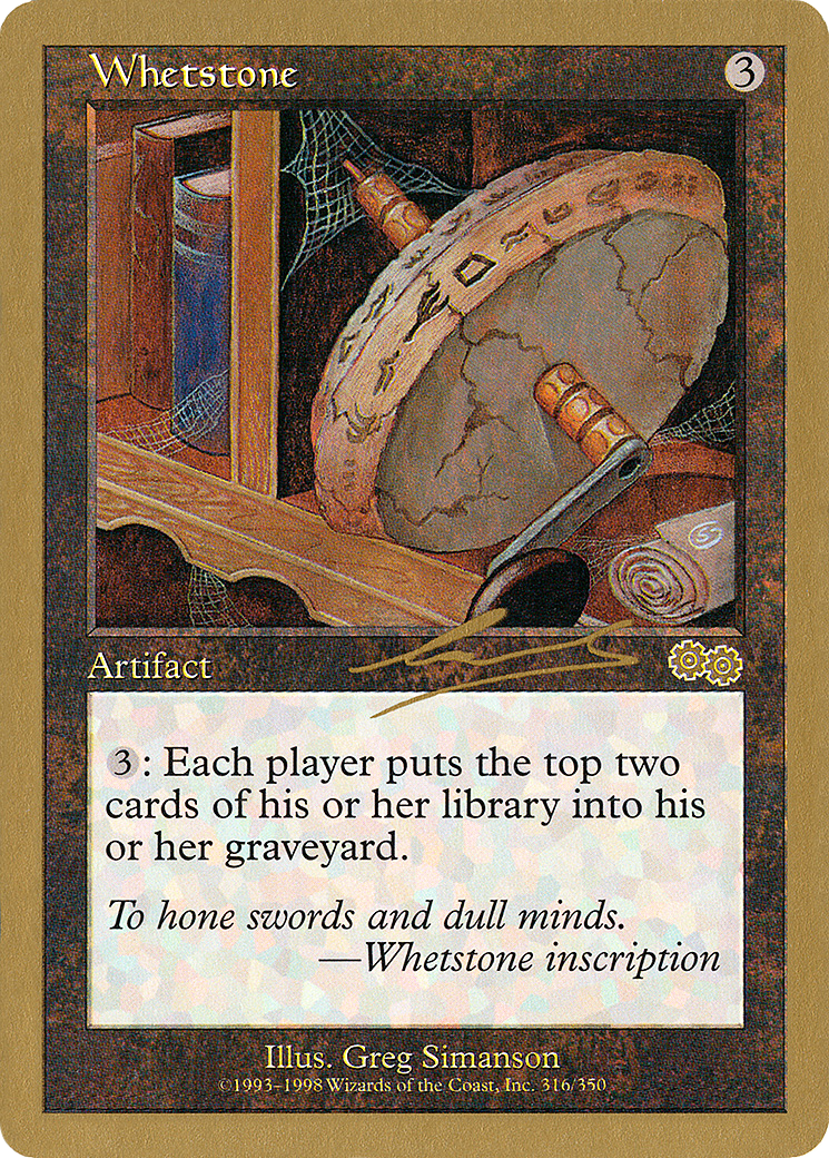 Whetstone - 2000 Nicolas Labarre (USG) (Retro) - World Championship Decks 2000