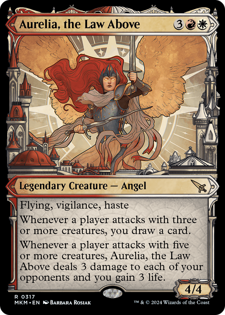Aurelia, the Law Above (Showcase) (317) Foil - Murders at Karlov Manor