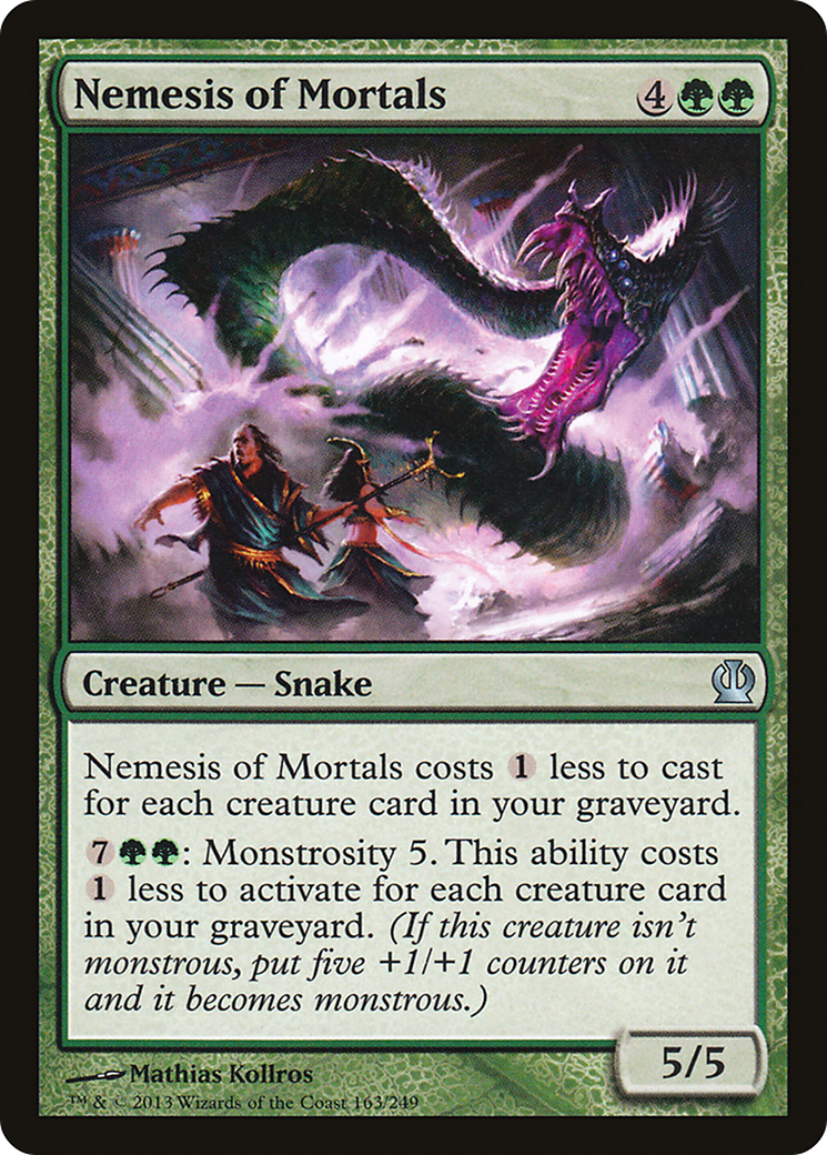 Nemesis of Mortals (163) Foil - Theros
