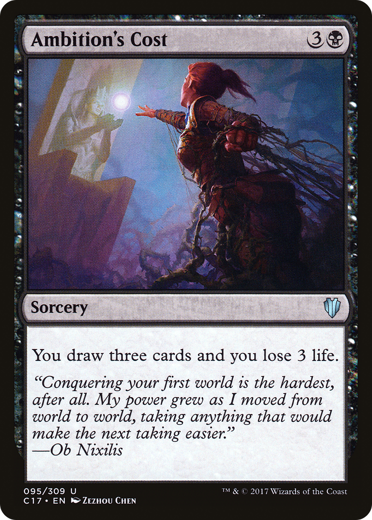 Ambition's Cost (095) - Commander 2017
